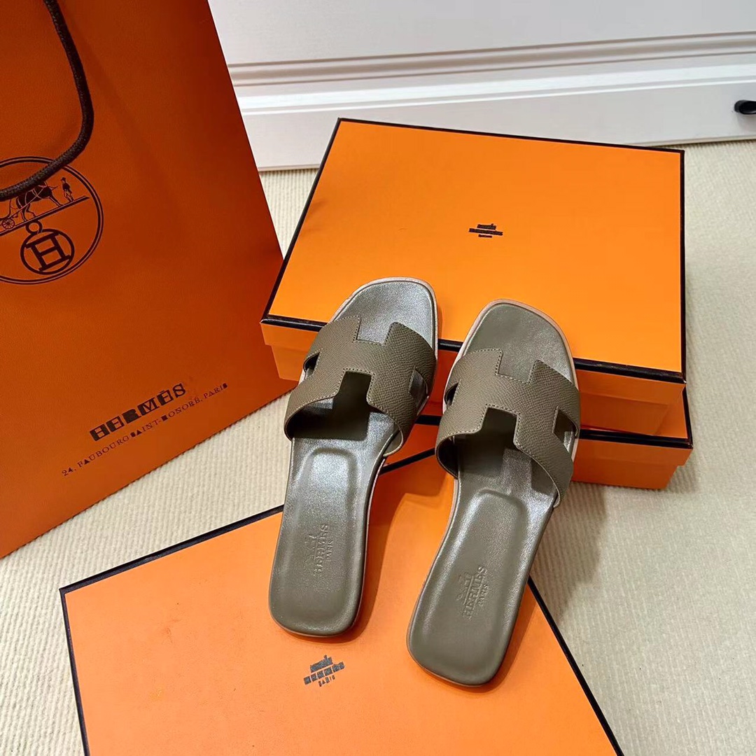 에르메스 올수공 오란 슬리퍼 샌들 앱송 60